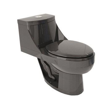 WC one piece Thor Negro Foncer