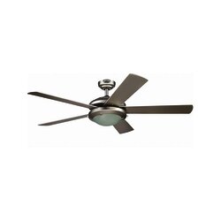 Ventilador de Cielo Vendaval Níquel Satinado 52 pulg
