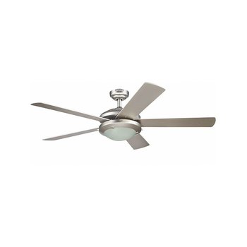 Ventilador de Cielo Vendaval Níquel Satinado 52 pulg