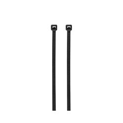 Cinchos plasticos 60 cm 23 kg negros 25 pzas