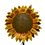 Estaca decorativa para jardín figura Girasol letreros 1.06 M