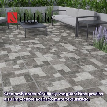 Piso Geox Café Daltile 45x45 cm ZGX5