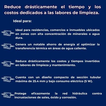 Acondicionador Aguas Duras Helvex SS1