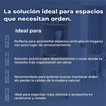 Cajonera Pino 4 Cajones EC4E