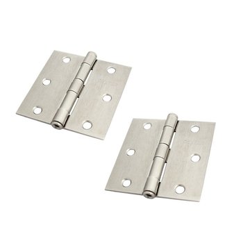 Bisagra Cabeza Plana Sin Balero Níquel Dexter