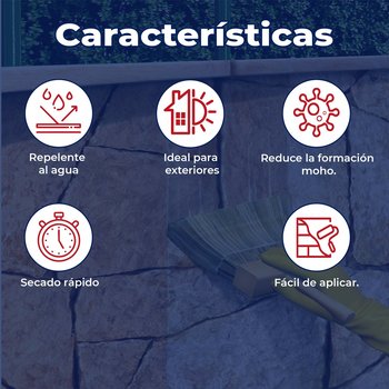 Repelente de Agua y Antimusgo Para Fachadas Sikaguard-70 19 Lts