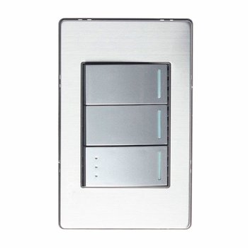 Placa 3 Apagador Lucek BP033MA