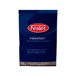 Fibra Polipropileno Concreto Fester Fibrafest 100 gr