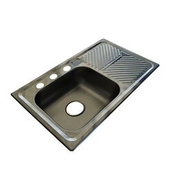 Fregadero Eb Técnica 101 x 54 cm 1 Tina 1 Escurridor M202