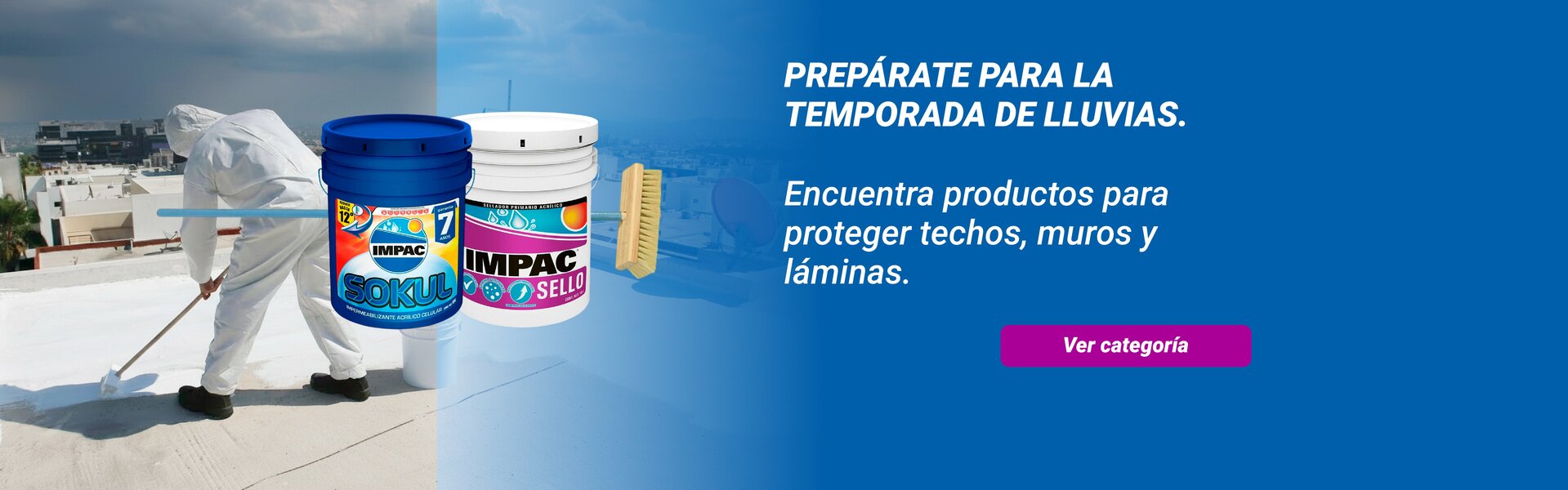 Preparate para la temporada de lluvias