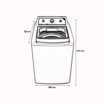Lavadora Automática Mirage 22kg
