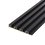 Panel Lambrin para pared WPC interior negro 16.5X290X2.2CM