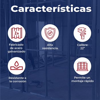 Canal Estructural Calibre 22 6.35X3.05 M