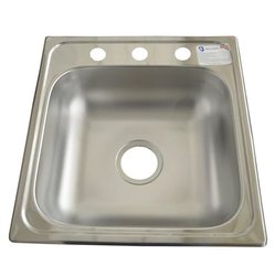 Fregadero M10 marca Eb Técnica 38 x 38 cm 1 tina