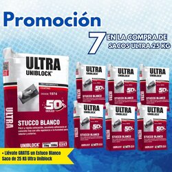 PAQUETE 7x6 SACOS ULTRA 25 KG PAQUETE 7x6 SACOS ULTRA 25 KG