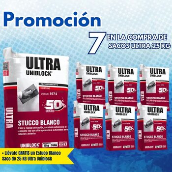 PAQUETE 7x6 SACOS ULTRA 25 KG