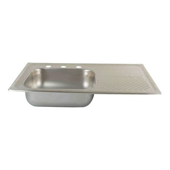 Fregadero M102 marca Eb Técnica 80 x 52 cm Acero Inoxidable