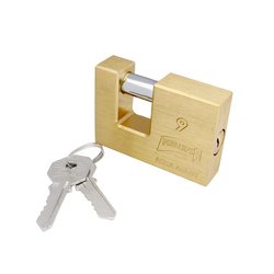 Candado Cortina Phillips núm 9 Latón Macizo