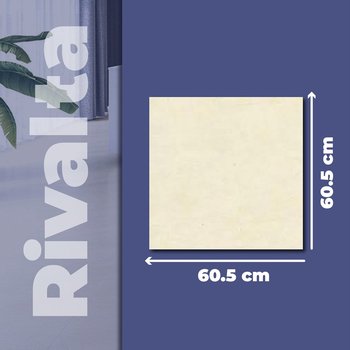 Piso Rivalta Marfil Daltile 60.5x60.5 cm