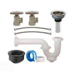 Kit Instalación Fregadero una TArja 8 pza