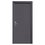 Puerta Derecha Serie 3 Alta Seguridad 95X213 mts Gris Oxford