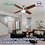 Ventilador Mercado 50 pulg Niquel Hunter