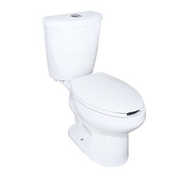 Sanitario Alargado Blanco Austral de Botón 3.8 L