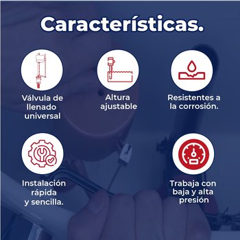 Válvula de Llenado clásica para Sanitario Fluidmaster 200AM133