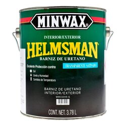 Barniz Transparente Exterior Satin 3.78 L Para Madera Barniz Transparente Exterior Satin 3.78 L Para Madera