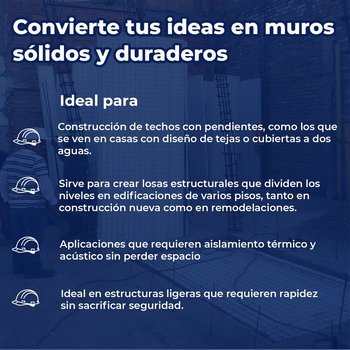 Panel W Divisorio Poliestireno 3 pulg