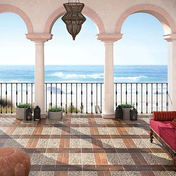 Piso Tanger Rojo Daltile 45x45 cm