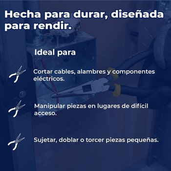 Pinza Punta Corte Pretul 7 pulg