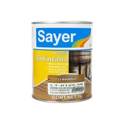 Barniz Entintado Sayer Lack Magnolia 1 Lt