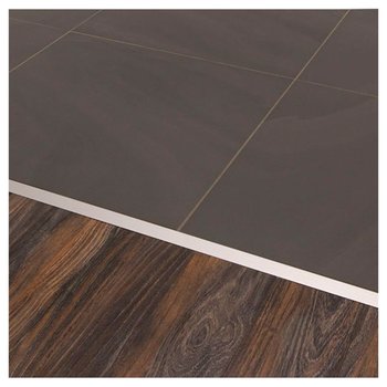 Uniperfil listelo 8 mm x 2.5 ml plata mate