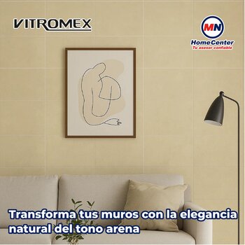 Muro Azulejo Roma Arena Vitromex 20 x 30 cm