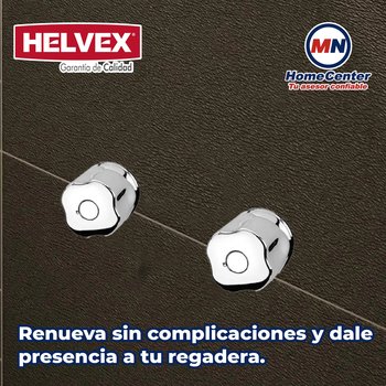 Llave Maneral Para Regadera Antea Helvex Cromo C-46