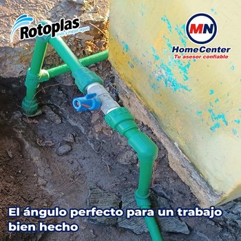 Codo Tuboplus 90 x 2 pulg Para Tubería Hidráulica Rotoplas