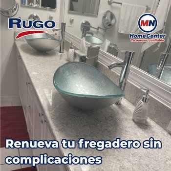 Llave Mezcladora Monomando Alta Para Lavabo Sin Cubierta Rugo