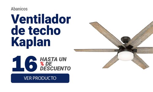 Ventilador De Techo Kaplan Bronce