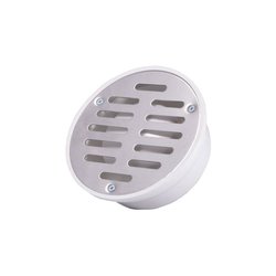 Coladera Universal Redonda Con Rejilla Acero Inoxidable Coflex