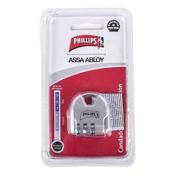 Candado Combinación Ajustable 4 Phillips