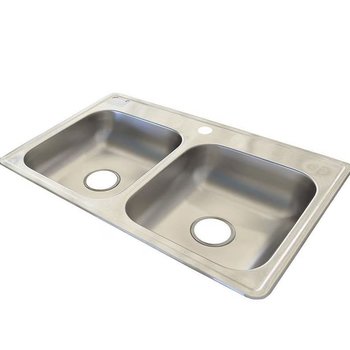 Fregadero Eb Técnica 84 x 56 cm 2 Tinas M11022