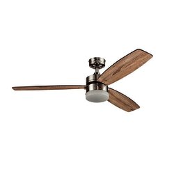 Ventilador De Techo Eliseo Coolfan Luz Led Control Cadena