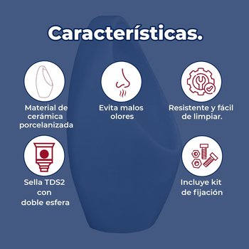 Mingitorio Seco Helvex Gobi Sistema TDS MG GOBI TDS