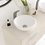 Lavabo sobreponer Garona blanco Foncer