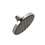 Regadera Redonda Sin Brazo Amsterdam 6" Antisarro Rugo Cromo