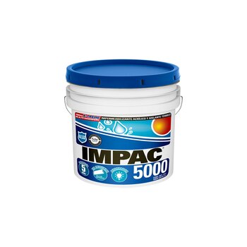 Impermeabilizante Acrílico Fibratado Blanco Impac 5000 3.8 L