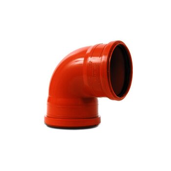 Codo PVC Alcantarillado 90 x 6 160 mm