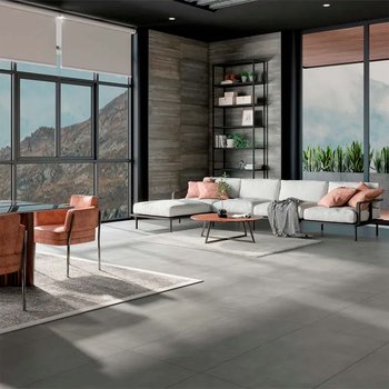 Piso Tipo Cemento Leighton gray Cesantoni 60X120 cm rectificado