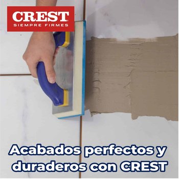 Boquilla con arena 10 kg Crest color blanco